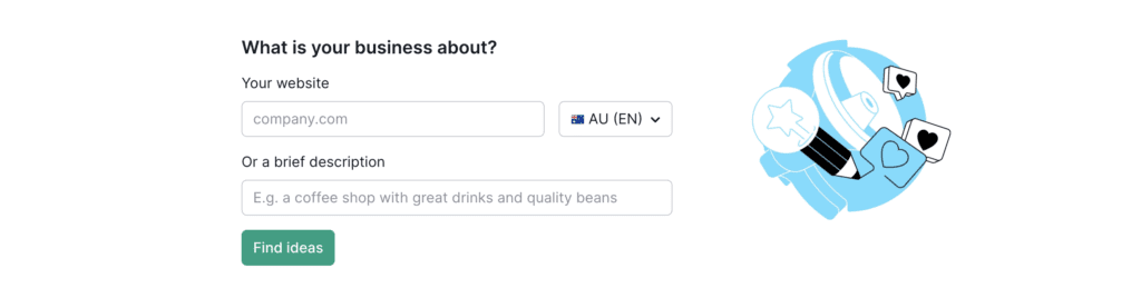SEMRush social AI